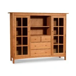 Heartwood Shaker Home Office Center Cabinet