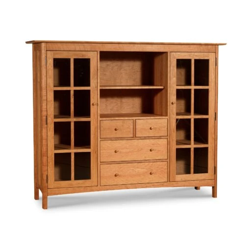 Heartwood Shaker Home Office Center Cabinet - Image 2