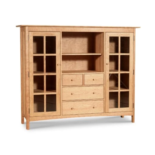 Heartwood Shaker Home Office Center Cabinet - Image 3