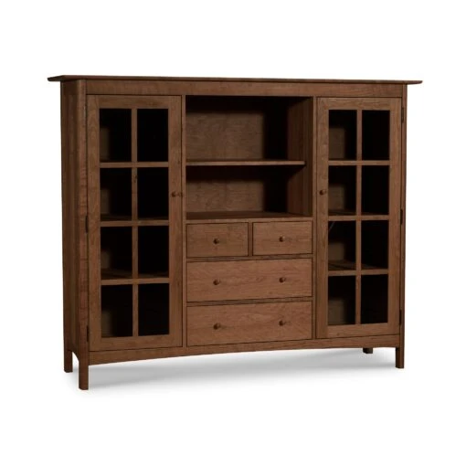 Heartwood Shaker Home Office Center Cabinet - Image 4