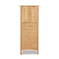 Heartwood Shaker Tall Storage Chest -HomeNest Store Heartwood Shaker Tall Storage Chest Natural Maple