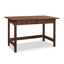 Heartwood Shaker Writing Desk -HomeNest Store Heartwood Shaker Writing Desk Natural Walnut