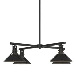 Henry Outdoor 4-Light Pendant -HomeNest Store Henry Outdoor 4 Light Pendant Coastal Black