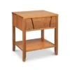Holland 1-Drawer Open Shelf Nightstand -HomeNest Store Holland 1 Drawer Open Shelf Nightstand