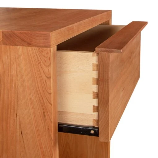 Kipling 1-Drawer Enclosed Shelf Nightstand - Image 4