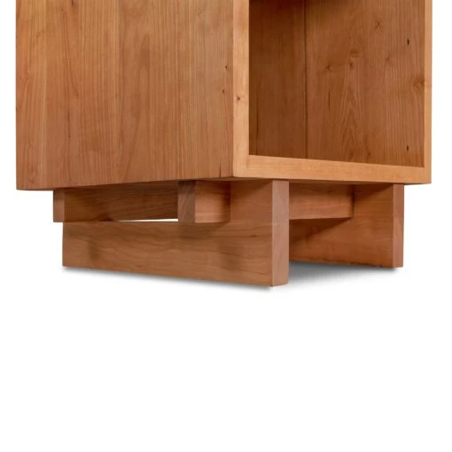 Kipling 1-Drawer Enclosed Shelf Nightstand - Image 6