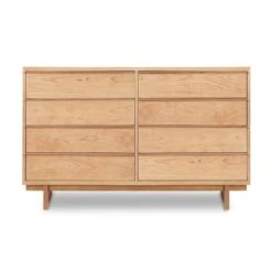 Kipling 8-Drawer Dresser -HomeNest Store Kipling 8 Drawer Dresser Natural Maple