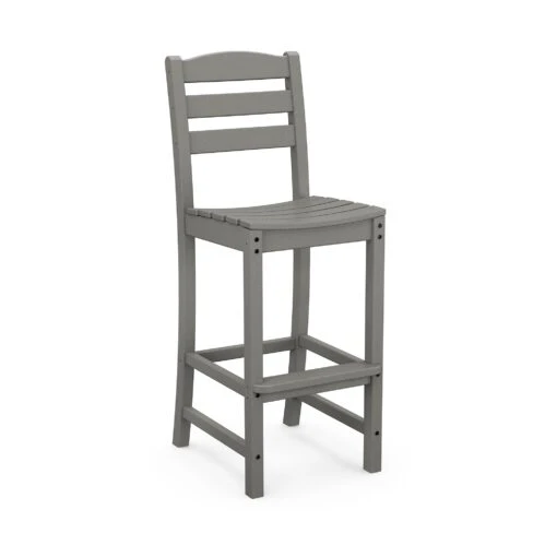 POLYWOOD La Casa Cafe Outdoor Bar Side Chair - Image 4