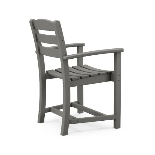 POLYWOOD La Casa Cafe Outdoor Dining Arm Chair - Image 2