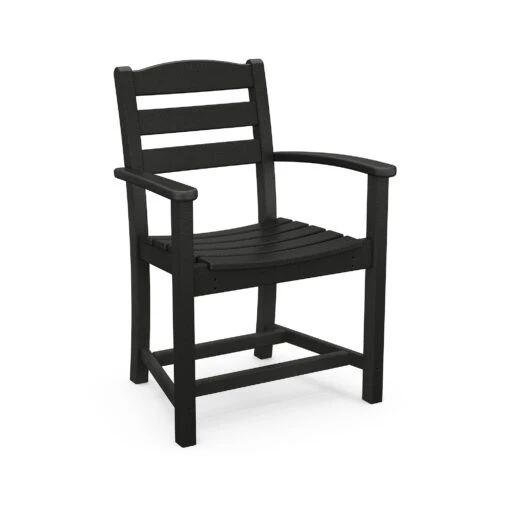 POLYWOOD La Casa Cafe Outdoor Dining Arm Chair - Image 4