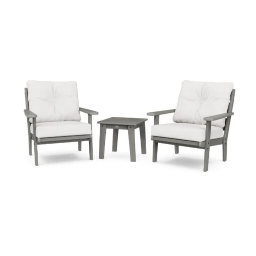 POLYWOOD Lakeside 3-Piece Deep Seating Chair Set - Image 3