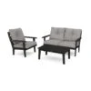 POLYWOOD Lakeside 3-Piece Deep Seating Set -HomeNest Store Lakeside 3 Piece Deep Seating Set
