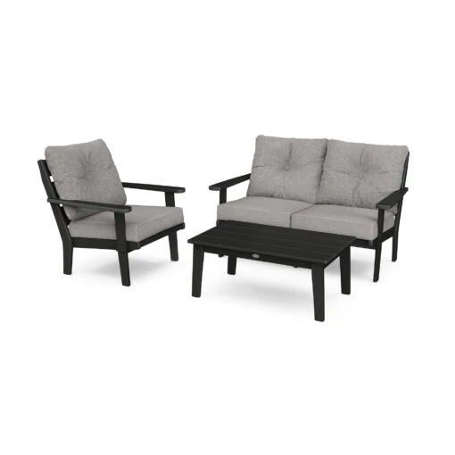 POLYWOOD Lakeside 3-Piece Deep Seating Set - Image 2