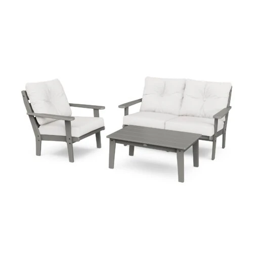 POLYWOOD Lakeside 3-Piece Deep Seating Set - Image 3