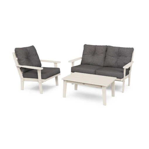 POLYWOOD Lakeside 3-Piece Deep Seating Set - Image 6