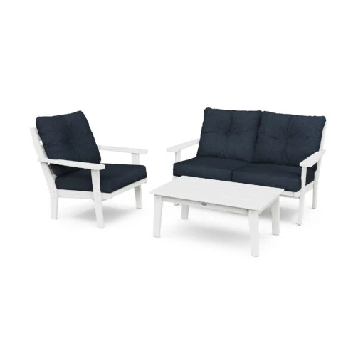 POLYWOOD Lakeside 3-Piece Deep Seating Set - Image 7