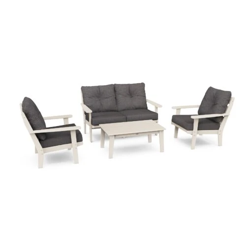 POLYWOOD Lakeside 4-Piece Deep Seating Set - Image 6
