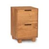 Linear Narrow File Cabinet -HomeNest Store Linear Cherry Narrow File Cabinet