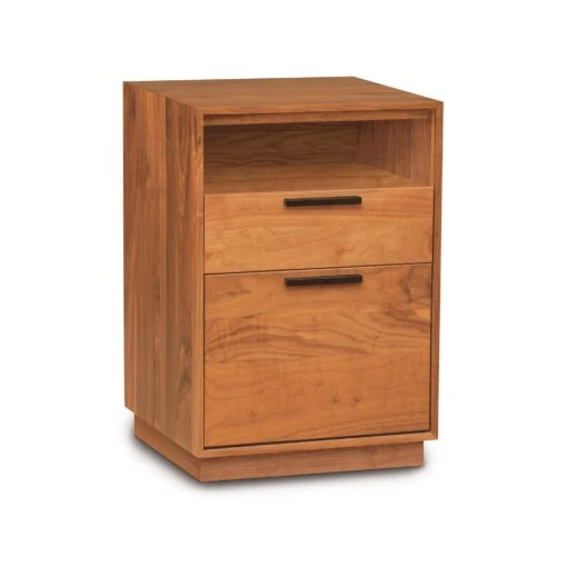 Linear Narrow Rolling File Cabinet With Cubby