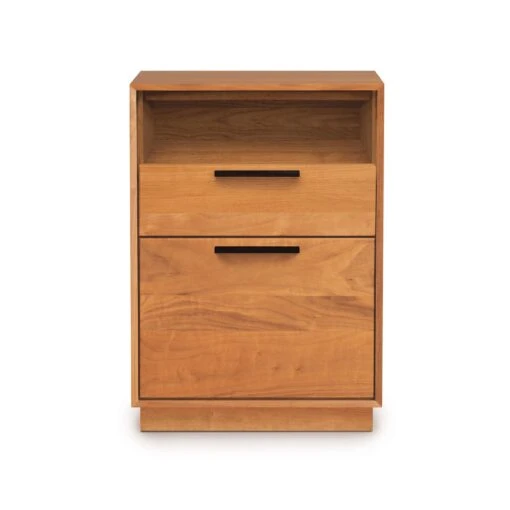 Linear Narrow Rolling File Cabinet With Cubby - Image 2