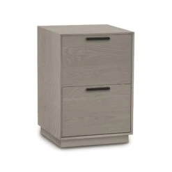 Linear Narrow Rolling File Cabinet -HomeNest Store Linear Oak Narrow Rolling File Cabinet