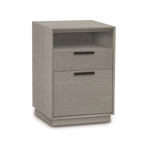 Linear Narrow Rolling File Cabinet With Cubby - Image 4