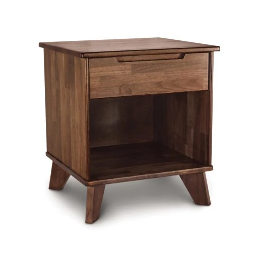 Linn 1-Drawer Enclosed Shelf Nightstand - Image 6