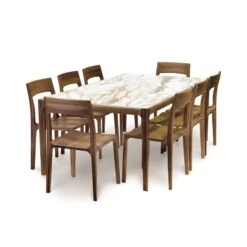 Lisse Sintered Stone Top Table -HomeNest Store Lisse Sintered Stone Top Table 42x72 Macchia Vecchia
