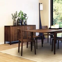 Lisse Dining Chair -HomeNest Store Lisse Walnut Buffet Life 2