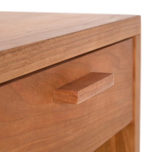 Loft 1-Drawer Enclosed Shelf Nightstand - Image 5