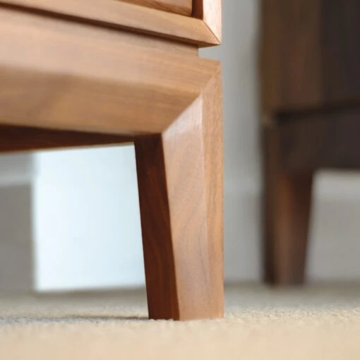 Mansfield 1-Drawer Enclosed Shelf Nightstand - Image 3