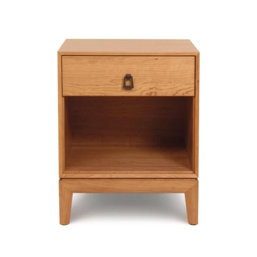 Mansfield 1-Drawer Enclosed Shelf Nightstand - Image 2