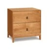 Mansfield 2-Drawer Nightstand -HomeNest Store Mansfield Cherry 2 Drawer Nightstand
