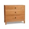 Mansfield 3-Drawer Chest -HomeNest Store Mansfield Cherry 3 Drawer Chest