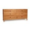 Mansfield 6-Drawer Dresser -HomeNest Store Mansfield Cherry 6 Drawer Dresser