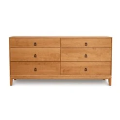 Mansfield 6-Drawer Dresser -HomeNest Store Mansfield Cherry 6 Drawer Dresser 1