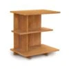 Mansfield Open Shelf Nightstand -HomeNest Store Mansfield Cherry Open Shelf Nightstand