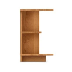Mansfield Open Shelf Nightstand -HomeNest Store Mansfield Cherry Open Shelf Nightstand 2