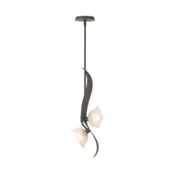 Mika 2-Light Pendant -HomeNest Store Mika 2 Light Pendant Natural Iron