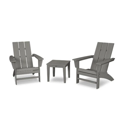 POLYWOOD Modern Adirondack 3-Piece Set