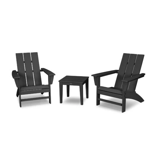 POLYWOOD Modern Adirondack 3-Piece Set - Image 3