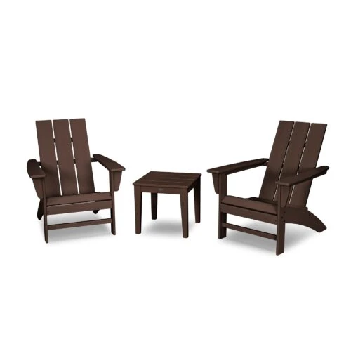 POLYWOOD Modern Adirondack 3-Piece Set - Image 5