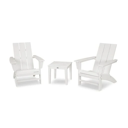 POLYWOOD Modern Adirondack 3-Piece Set - Image 7