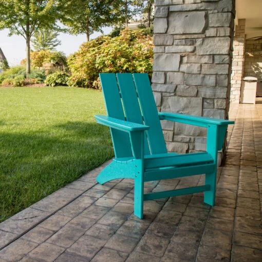 POLYWOOD Modern Adirondack Chair - Image 3