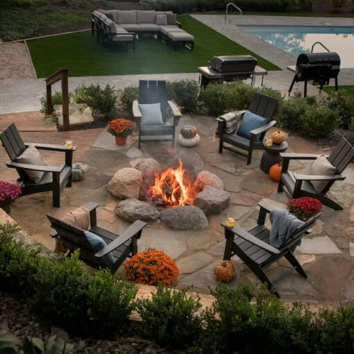 POLYWOOD Modern Adirondack Chair - Image 5