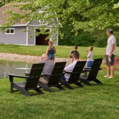 POLYWOOD Modern Adirondack Chair -HomeNest Store Modern Adirondack Chair Life 4
