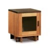 Modern American 1-Door Nightstand -HomeNest Store Modern American 1 Door Nightstand with Door