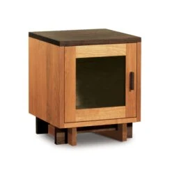 Modern American 1-Door Nightstand