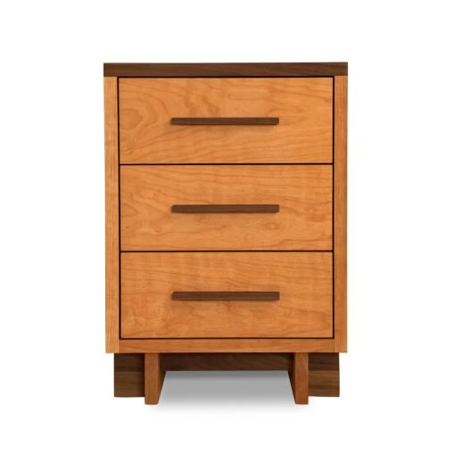 Modern American 3-Drawer Nightstand - Image 2