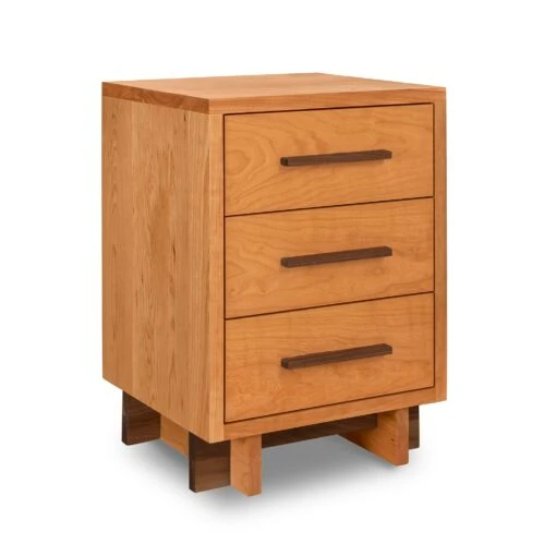 Modern American 3-Drawer Nightstand - Image 9